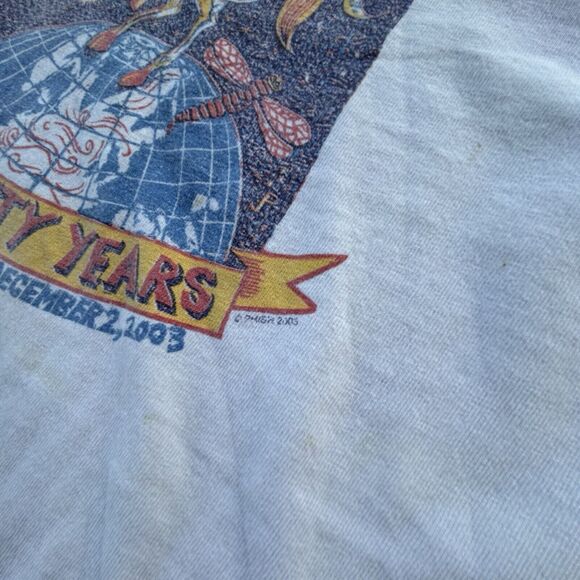 Vintage Phish Shirt Adult Medium Jim Pollock Fleet Center Boston 20 Years 1983 - Picture 3 of 8